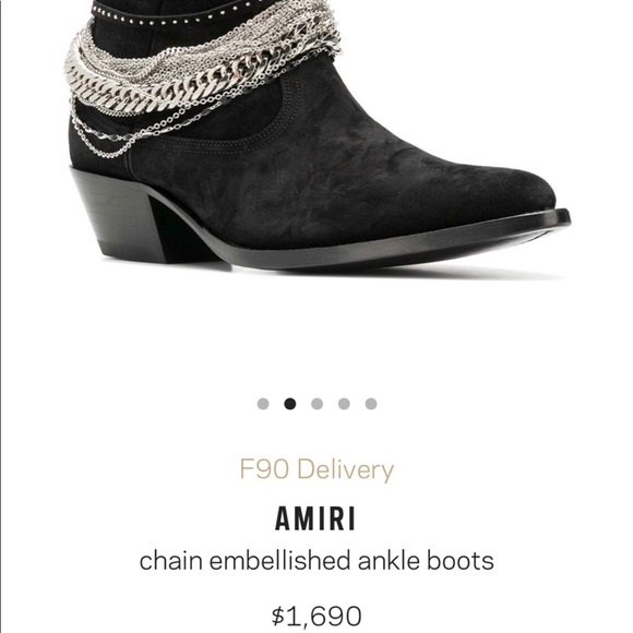 Amiri chain boots - Picture 2 of 8